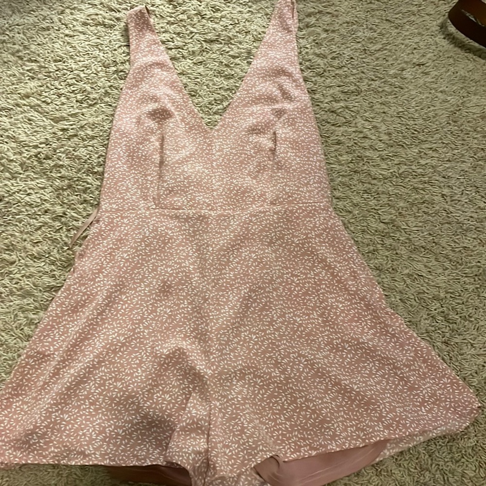 Cute adjustable strappy romper